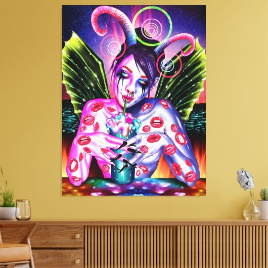 Cocktail Leinwanddruck (Insitu (Wohnzimmer))