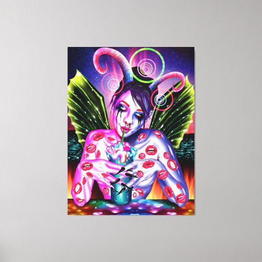 Cocktail Leinwanddruck (Vorderseite)