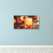 Cocktail Leinwanddruck (Insitu (Holzboden))