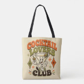 Cocktail-Liebhaber-Club Tasche (Rückseite)