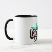 Cocktail Lounge Martini Retro Vintage Bar Tasse (Links)