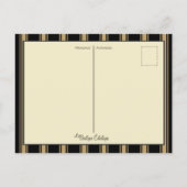 Cocktail Lounge Postkarte (Rückseite)