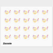 Cocktail Love Girly Emoji Stickers (Blatt)