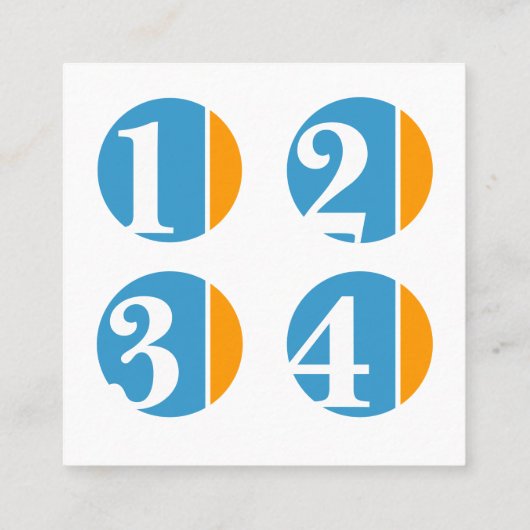 Cocktail-Loyalität Treuekarte (Rückseite)