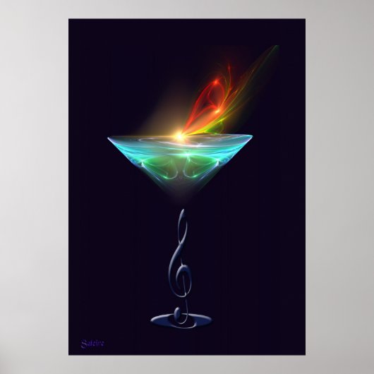 Cocktail Magie Poster (Vorne)