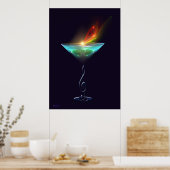 Cocktail Magie Poster (Küche)