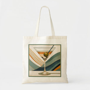 Cocktail Martini Mid-Century-Design Tragetasche