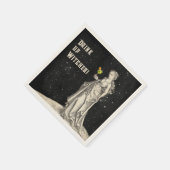 Cocktail-Menü "Hexen Themed Halloween-Party" Serviette (Ecke)