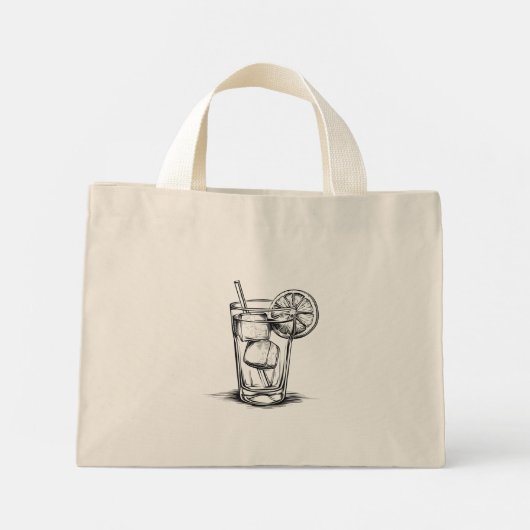 Cocktail mini stoffbeutel (Rückseite)