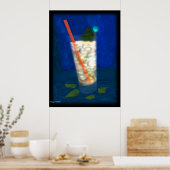 Cocktail: Mint Julep Poster (Küche)