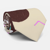 Cocktail mit Strohmotiv - Sommerstrand Krawatte (Gerollt)