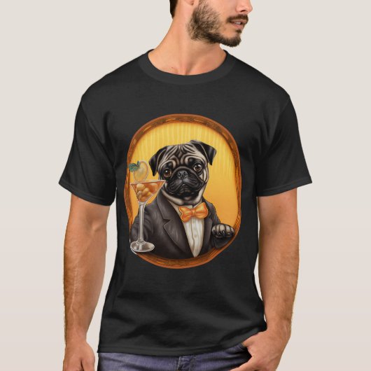 Cocktail-Mops T-Shirt (Vorderseite)