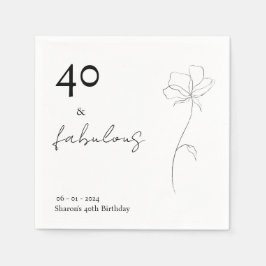 Cocktail Napkin | Customizable Event Serviette