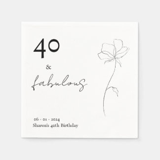 Cocktail Napkin | Customizable Event Serviette