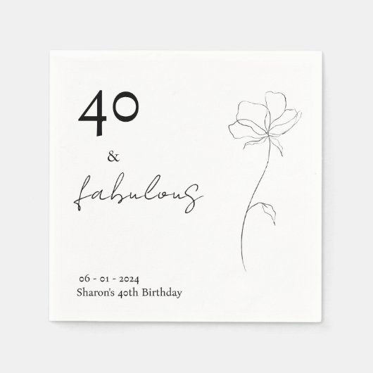 Cocktail Napkin | Customizable Event Serviette (Vorderseite)