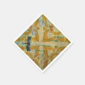 Cocktail Napkin Dragonfly Serviette (Ecke)