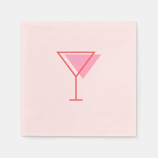 Cocktail Napkin Serviette (Vorderseite)