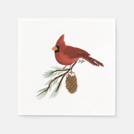 Cocktail Napkins - Cardinal Serviette