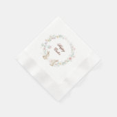 Cocktail Napkins – Easter Bunny Cupcakes Serviette (Ecke)