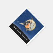 Cocktail Napkins, Hexe's Sweet Ride Serviette (Ecke)