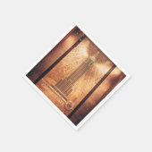 Cocktail Napkins mit dem Empire State Gebäude Serviette (Ecke)