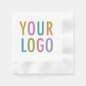 Cocktail Napkins mit Logo-Bulk gedruckt Serviette (Vorderseite)