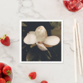 Cocktail Napkins mit Magnolia Blossom Design Serviette (Beispiel)