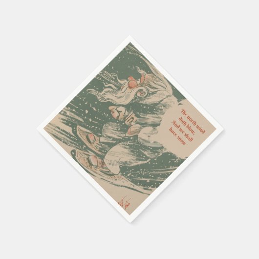 Cocktail Napkins North Wind Serviette (Ecke)