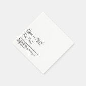 Cocktail Napkins Serviette (Ecke)