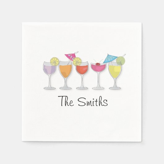 Cocktail Napkins Serviette (Vorderseite)