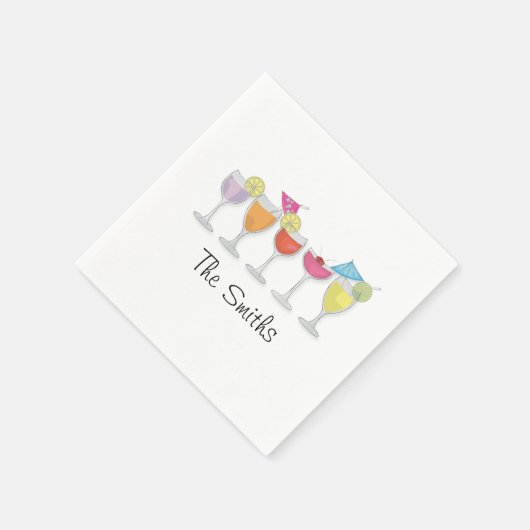 Cocktail Napkins Serviette (Ecke)