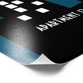 Cocktail Night Party Einladung Fotodruck (Ecke)