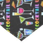 COCKTAIL-OBEN - COCKTAIL-GLÄSER TISCHDECKE (Schrägansicht)