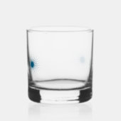 Cocktail- oder Whiskyglas einer Urlaubsstadt (Links)
