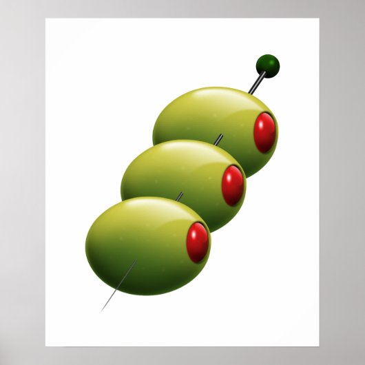 Cocktail Olive Poster - SRF (Vorne)