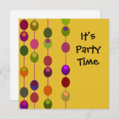 Cocktail-Oliven-Einladung Einladung (Vorne/Hinten)