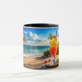 Cocktail on beach tasse (Zentrum)
