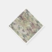Cocktail Paper Napkin Army OCP Camouflage Uniform  Serviette (Ecke)