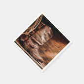 Cocktail Paper Napkin Cowboy Boots Barn Wood Rusti Serviette (Ecke)
