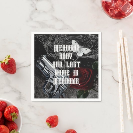 Cocktail Paper Napkin Haunting Adeline Zade Meadow Serviette (Beispiel)