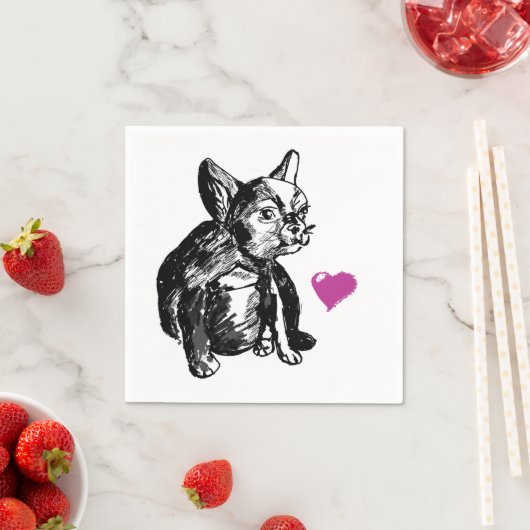 Cocktail Paper Napkins Serviette (Beispiel)