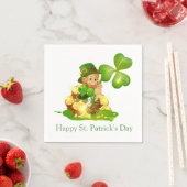 Cocktail Paper Napkins-St. Patrick's Day Serviette (Beispiel)