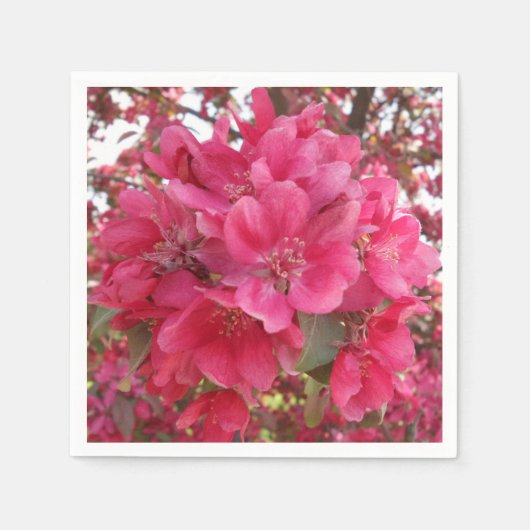 Cocktail Paper Napkins zur Frühlingszeit Blume Serviette (Vorderseite)