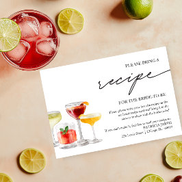 Cocktail Party Brautparty Rezept Anfrage Einladung