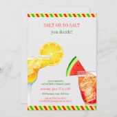 Cocktail Party Drinken Wohnung Einladung (Vorne/Hinten)