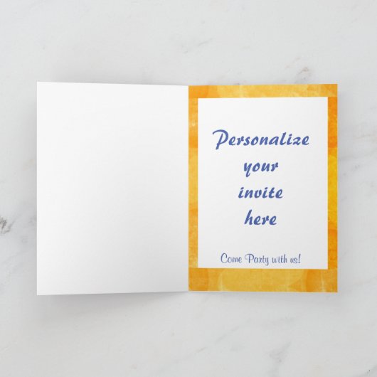 Cocktail Party Einladung (Innenseite)