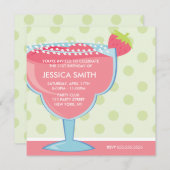 Cocktail-Party Einladung (Vorne/Hinten)