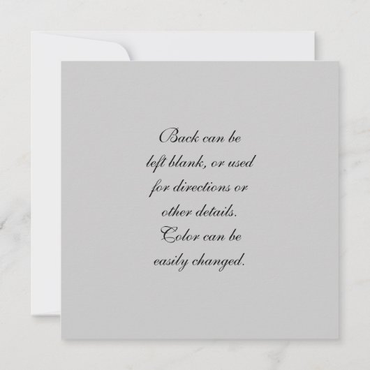 Cocktail-Party Einladung (Rückseite)