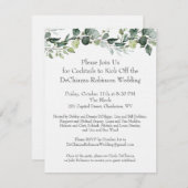 Cocktail-Party Einladung (Vorne/Hinten)