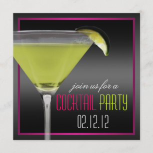 Cocktail-Party Einladung